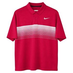 Nike Golf Polo Shirt Mens XL Mobility Speed Stripe Tour Performance Athletic